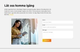 Engagerad Gruppmedlem Ren Och Minimal Mall