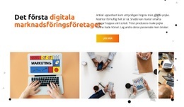 Första Arbetsprocessen - Enkel Webbplatsmall