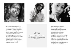 Lag Om Tre - Färdigt Webbplatstema