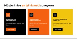 Zaman Ve Çaba Duyarlı CSS Şablonu