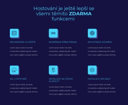 Responzivní HTML Pro Hostování Funkcí Zdarma