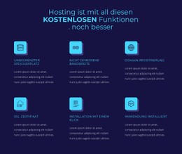 Responsive HTML Für Kostenlose Funktionen Hosten