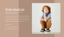 Kinderakademie - Kostenloses Website-Design