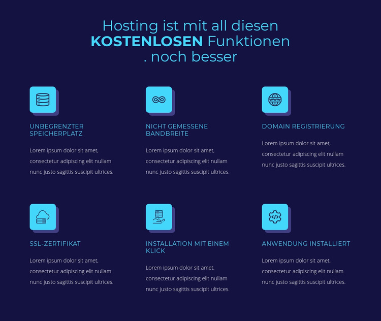 Kostenlose Funktionen hosten WordPress-Theme