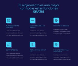 HTML Adaptable Para Alojamiento De Funciones Gratuitas