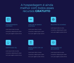 Recursos Gratuitos De Hospedagem - Construtor De Sites Responsivos