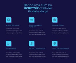 Ücretsiz Özellikler Barındırma - HTML Writer