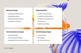 Ein Exklusives Website-Design Für Markenstrategie