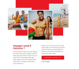 Expérience De Voyage Modèle CSS À Télécharger Gratuitement