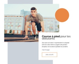 Cours De Course Pour Débutants - Page De Destination À Conversion Élevée