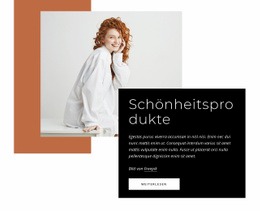 Schönheitsprodukte - Website-Builder