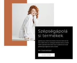 Szépségápolási Termékek – Reszponzív Webhely