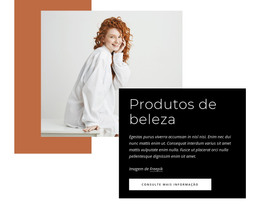 Produtos De Beleza – Site Responsivo