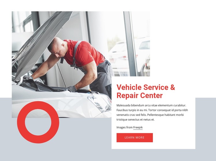 Car service near you CSS Template