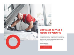 Design HTML Para Serviço De Carro Perto De Você