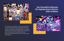 Interaktive Kunst – Kreative Mehrzweck-HTML5-Vorlage