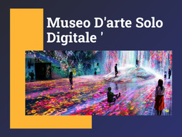 Museo D'Arte Solo Digitale Modello Joomla 2024