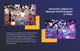 CSS-Rastersjabloonkolom Voor Interactieve Kunst