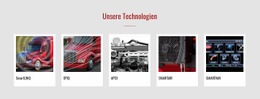 Unsere Technologien - Inspiration Für Website-Design