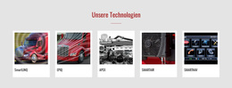 Unsere Technologien – Schönes WordPress-Theme