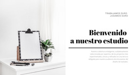 Estudio De Diseño E Ilustración - Plantilla De Sitio Web Profesional