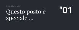 2 Titoli Su Uno Sfondo Scuro - Modello Multiuso Creatività