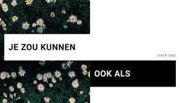 Je Zou Kunnen CSS-Rastersjabloon