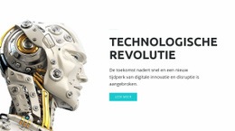 AI-Revolutie - HTML-Paginasjabloon