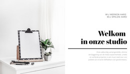 Ontwerp- En Illustratiestudio - Sitesjabloon