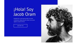 Jacob Oram Plantilla CSS Gratuita