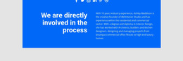 Directly Involved Process HTML Template