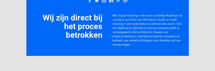 Direct betrokken proces WordPress-thema