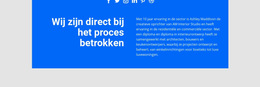 Direct Betrokken Proces - Gratis Websitesjabloon