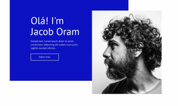 Jacob Oram - Modelo Joomla Personalizado
