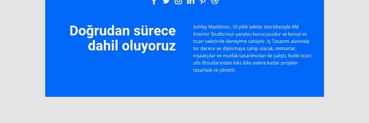 Doğrudan ilgili süreç Html Web Sitesi Oluşturucu