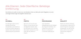 Fantastisches Website-Design Für Laufende Herausforderungen