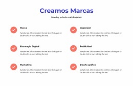 Branding Y Diseño Multidisciplinar - Website Creator HTML