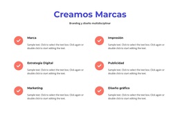 Branding Y Diseño Multidisciplinar - Tema Responsivo De WordPress