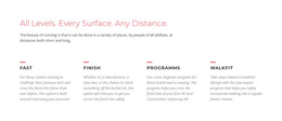 Running Challenges - Customizable Professional HTML5 Template