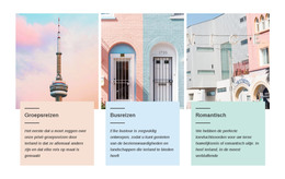 Kleine Groepsreizen - Responsieve HTML-Sjabloon