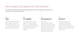 Geweldig Website-Ontwerp Voor Uitdagingen Uitvoeren