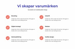 Bästa Webbplatsen För Varumärke Och Multidisciplinär Design