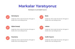 Markalaşma Ve Çok Disiplinli Tasarım Için CSS Menüsü