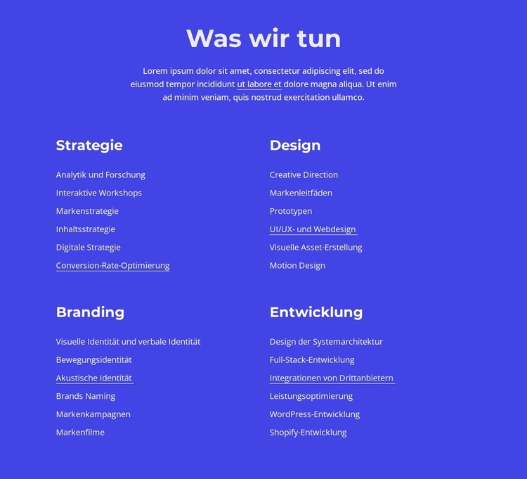 Grafik-, Web- und Printdesign CSS-Vorlage