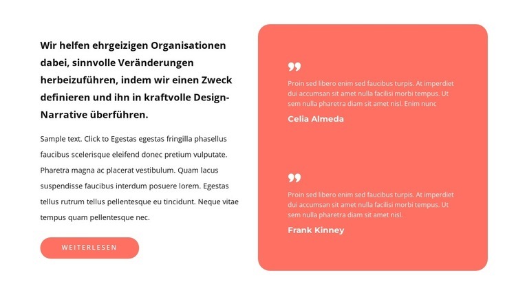 Publikationen und Design für Designer Eine Seitenvorlage
