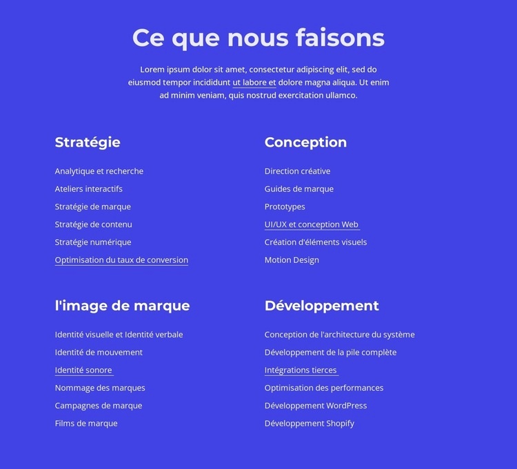 Conception graphique, web et print Conception de site Web