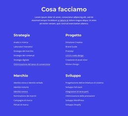 Progettazione Grafica, Web E Stampa - Modello Per La Creazione Di Siti Web