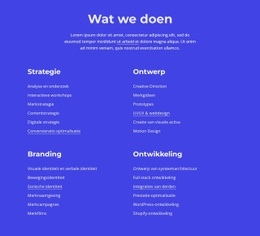 Grafisch, Web- En Printontwerp - Website-Ontwerp