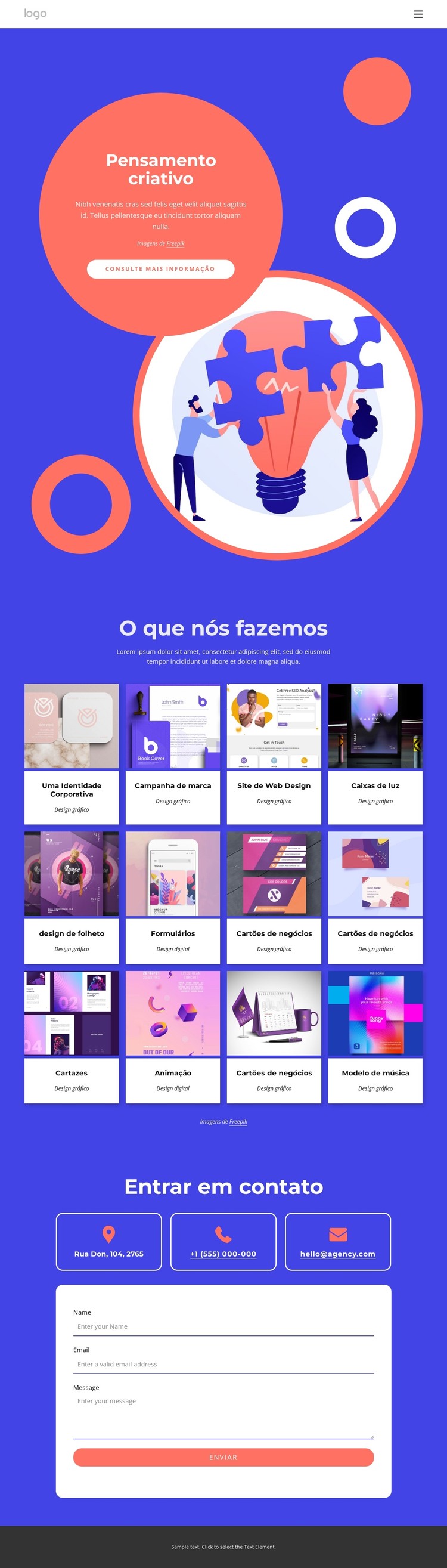 Campanhas, mobile e digital Template CSS