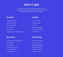 Grafisk Design, Webb- Och Tryckdesign - Mall För Webbplatsbyggare